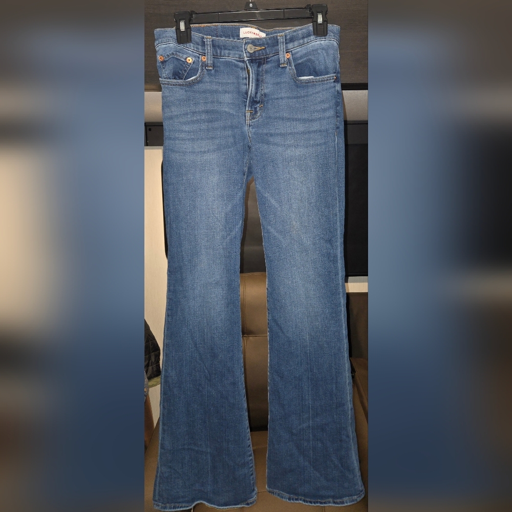 Lucky Brand Sweet Mid Rise Flare Regular